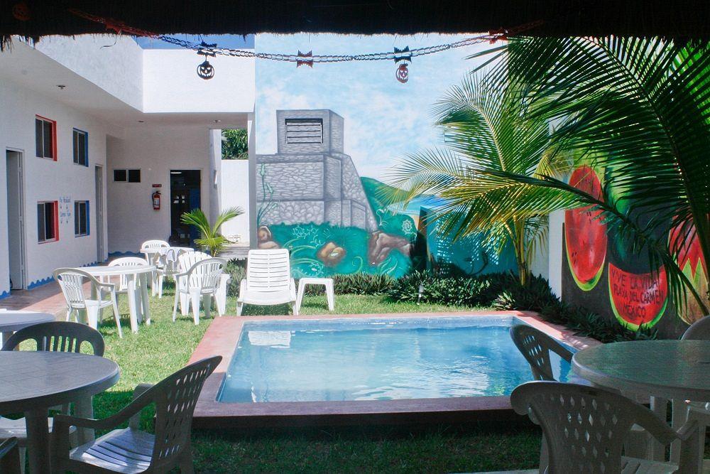 Hostal Vive La Vida Playa del Carmen Extérieur photo